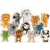 Djeco Coucou Magnetic Animals 24 Pieces