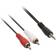 Valueline 3.5mm-2RCA 20m