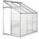 tectake Wall 2.39 m² with Base Aluminium Polykarbonat