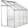 tectake Wall 2.39 m² Aluminium Polycarbonate