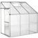 tectake Wall 2.39 m² Aluminium Polycarbonate