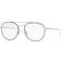 Ray-Ban RB6414 Monture Argent Verres Incolore 55-18