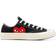 Converse x Comme des Garçons PLAY Chuck 70 - Black/White/High Risk Red