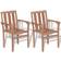 vidaXL 43041 2-pack Garden Dining Chair