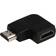 Valueline HDMI-HDMI Angled M-F Adapter