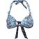 Odd Molly Mystic Halterneck Bikini Top - Mineral Blue