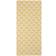 Horredsmattan Wave Gul 70x350cm