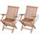 vidaXL 41999 2-pack Garden Dining Chair