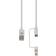Mobilize USB A-USB Micro B/Lightning 1.5m