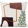 ferm LIVING Mirage Leaf Complete Decoration Pillows White (50x50cm)