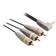 Bandridge 3.5mm-3RCA 2m