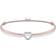 Thomas Sabo Little Secret Heart Bracelet - Silver/Beige/White