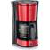 Severin KA 4817 Cafetière Rouge Feu Métallisé Noir