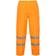 Portwest Pantalón impermeable aberturas laterales con cremallera dos bandas reflectantes S487