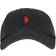 Polo Ralph Lauren Cotton Chino Baseball Cap - RL Black/RL 2000 Red PP