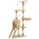 vidaXL Kattenkrabpaal met Sisal Krabpalen 138 cm Beige