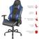 Trust Sedia Gaming GXT 707R Resto in Tessuto con Doppio Cuscino Colore Nero Blu