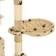 vidaXL Kattenkrabpaal met Sisal Krabpalen 138 cm Beige