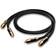 Oehlbach Black connection master 2RCA-2RCA 1m