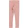 Wheat Rib Leggings - Rose Tan