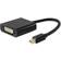Equip DVI-DisplayPort Mini M-F 0.2m