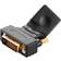 Akasa Angled HDMI-DVI-D M-F Adapter 2m