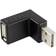 Renkforce USB A-USB A M-F Angled Adapter