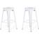 Beliani Cabrillo Bar Stool 76cm 2pcs