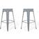 Beliani Cabrillo Bar Stool 76cm 2pcs