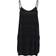 Urban Classics Velvet Slip Dress - Black