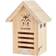 Esschert Design Abri À Coccinelles En Bois - Silhouette L 12.2 cm x L 16.9 cm x H 22.9 cm - Beige