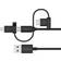 Belkin USB A - Lightning/USB Micro B/USB C 3.9ft