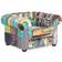 Beliani Patchwork Armchair 71cm