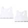 Calvin Klein Cotton Bralettes 2-pack - White