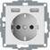 Schneider Electric Pistorasia Exxact 1-osainen 2xUSB-liitin 2.4A IP20