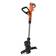 Black & Decker BESTE625-QS Tagliabordi a Filo Powercommand, 450 W-25 cm