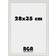 Nielsen Quadrum Ramme 28x35cm