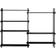 Moebe Medium Double Étagère 162x115cm