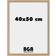 Nielsen Quadrum Ramme 40x50cm