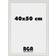 Nielsen Quadrum Ramme 40x50cm