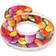 Bestway Candy Delight Rubber Ring with Headrest