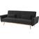 Beliani Eina Black Sofa 210cm 3 Seater