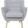 Beliani Drammen Polyester Armchair 84cm