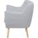 Beliani Drammen Polyester Armchair 84cm