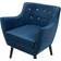 Beliani Drammen Velvet Armchair 84cm