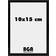 Nielsen Alpha Ramme 10x15cm