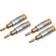 ClickTronic Banana-Banana M-F Adapter 4-Pack