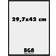 Nielsen Alpha Ramme 29.7x42cm