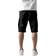 Urban Classics Camouflage Cargo Shorts - Black