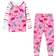 Hatley Darling Dinos Raglan Pajama Set - Pink (S19PDK1269)